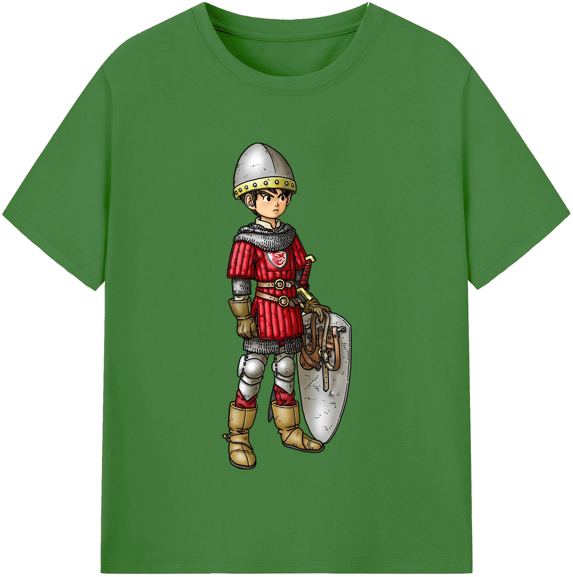 （画像用） ドラゴンクエスト Doragon Kuesuto Dragon Quest レディースカジュアルプリントTシャツ（綿100％）